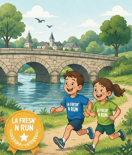 Illustration de la course enfants